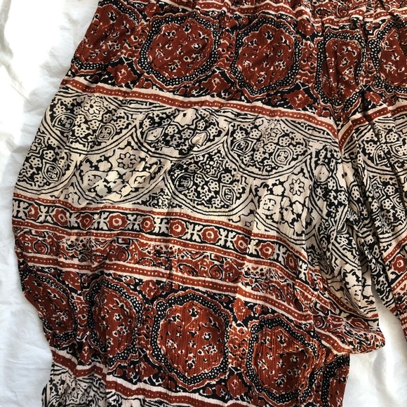 Stretchy Flowy Boho Hippie Pants - Picture 5 of 7